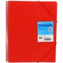 Grafoplás Maxiplás Carpeta con 60 Fundas A4 Rojo